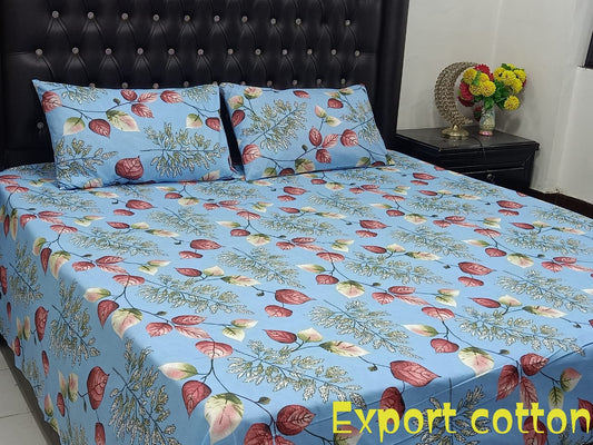 Bed sheet(Blue)